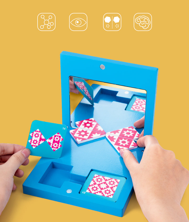 Woods™ - Utilisez le miroir pour vous aider - Jeu de puzzle