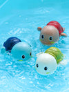 Bath Buddies™ - Bain avec d'adorables créatures marines ! - Tortues nageuses