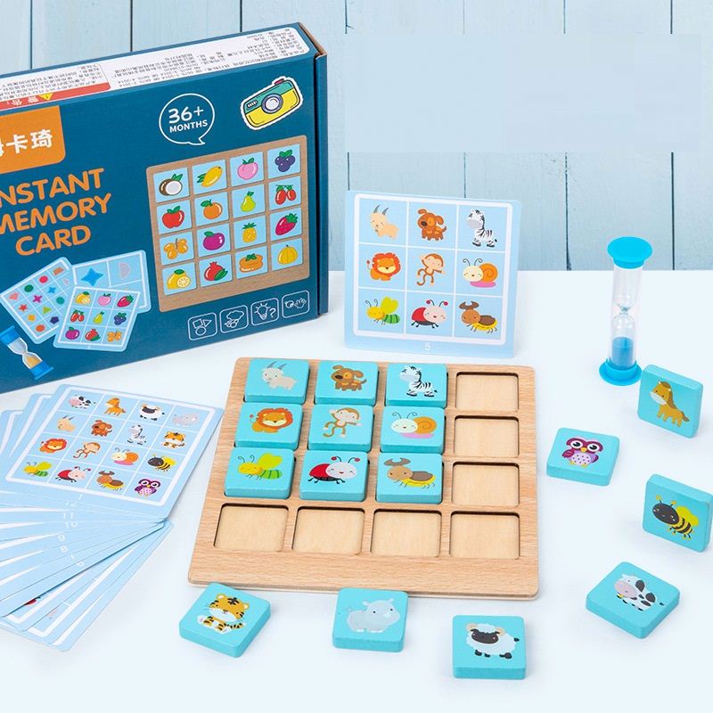 Memory Card Game™- Exercice cérébral pour les petits - Jeu de mémoire