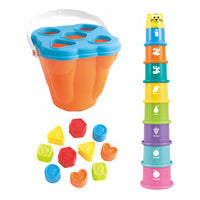 Thumbnail for SmartSort – Motricité et éducation – Jeu de tri avec des gobelets empilables et des formes