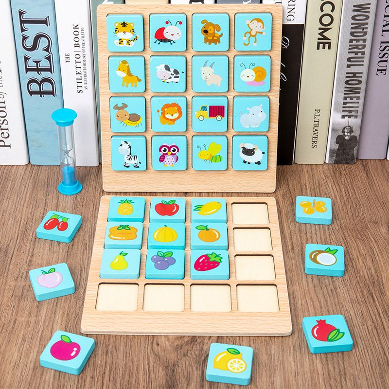 Memory Card Game™- Exercice cérébral pour les petits - Jeu de mémoire