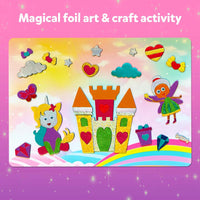 Thumbnail for FoilMagic – Ludique et créatif – Kit d'art avec des autocollants en film plastique