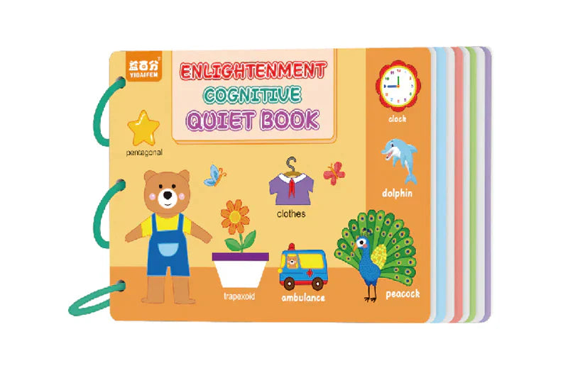 Quiet Book™ - Développer les capacités cognitives - Livre d'Activités