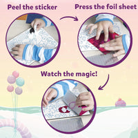 Thumbnail for FoilMagic – Ludique et créatif – Kit d'art avec des autocollants en film plastique