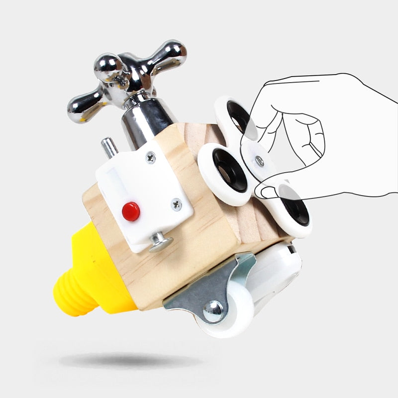 Woods™ - Développe la dextérité des doigts - Cube Sensoriel
