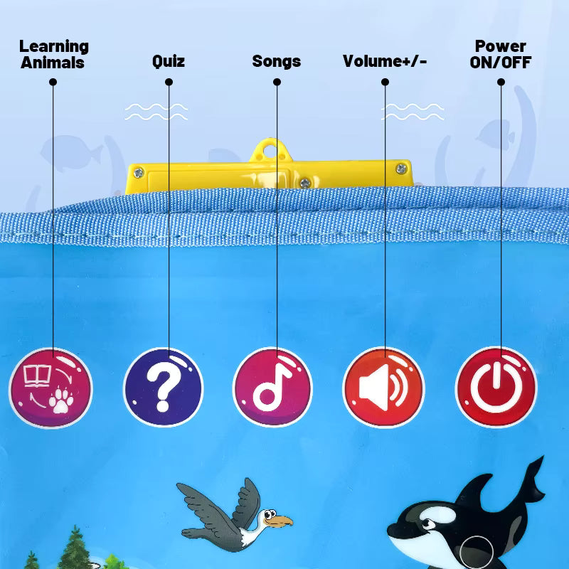 LittleExplorers – Apprendre et jouer – Carte du monde des animaux