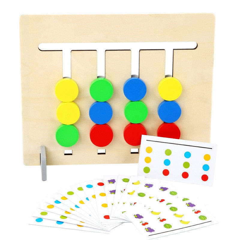 Woods™ - Raisonnement logique - Puzzle de tri Montessori