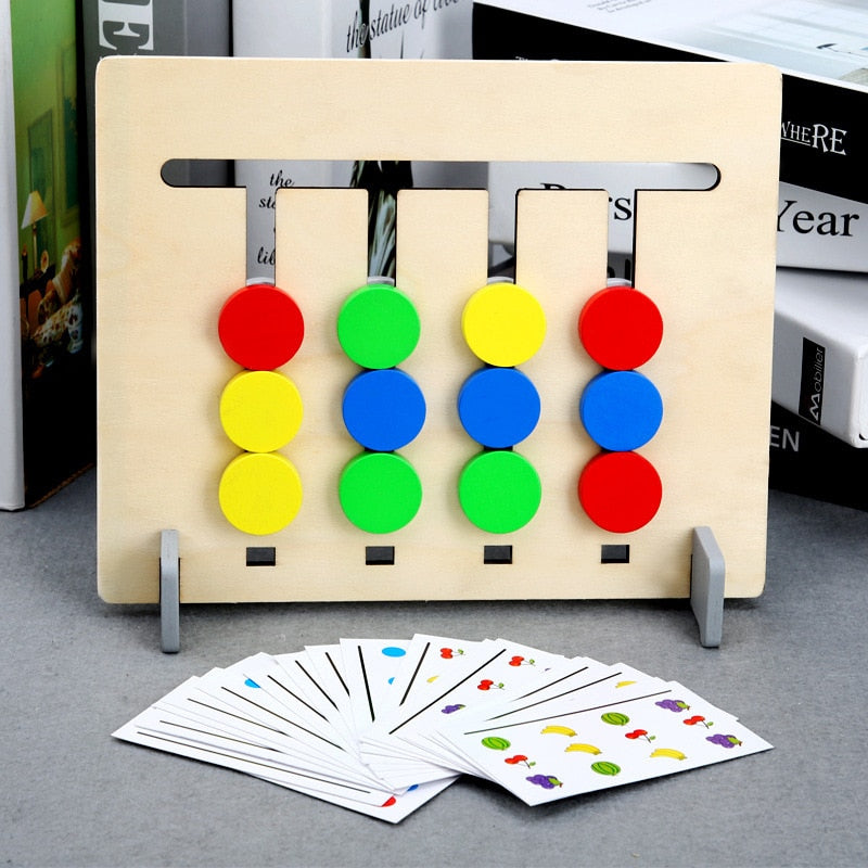Woods™ - Raisonnement logique - Puzzle de tri Montessori