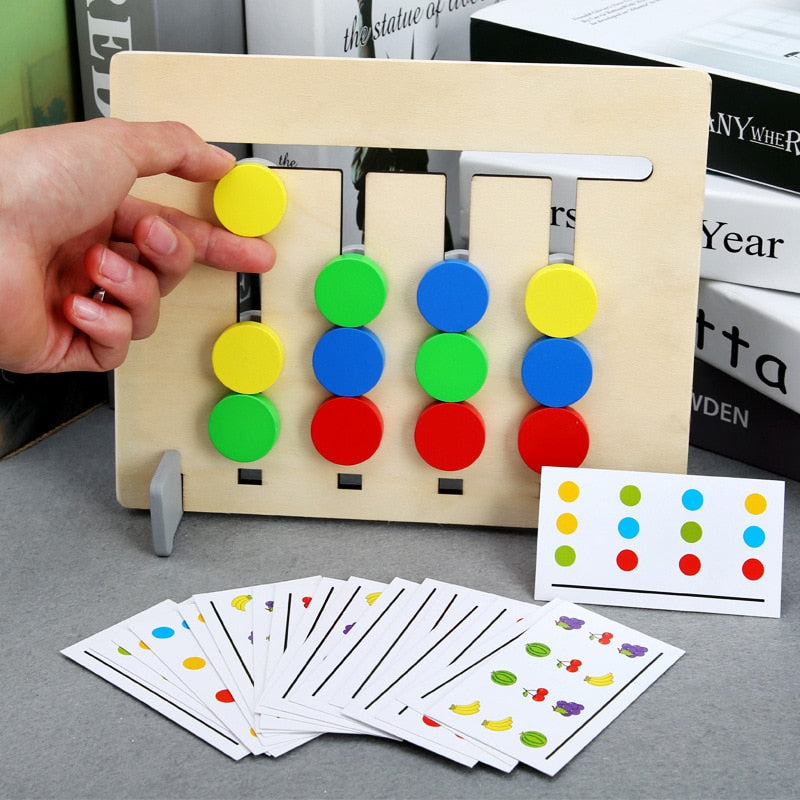 Woods™ - Raisonnement logique - Puzzle de tri Montessori