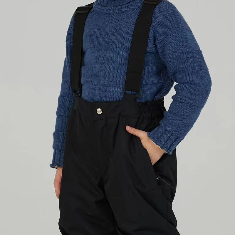 MountainFit – Flexible et chaud – Pantalon de ski pour enfants