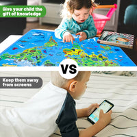 Thumbnail for LittleExplorers – Apprendre et jouer – Carte du monde des animaux