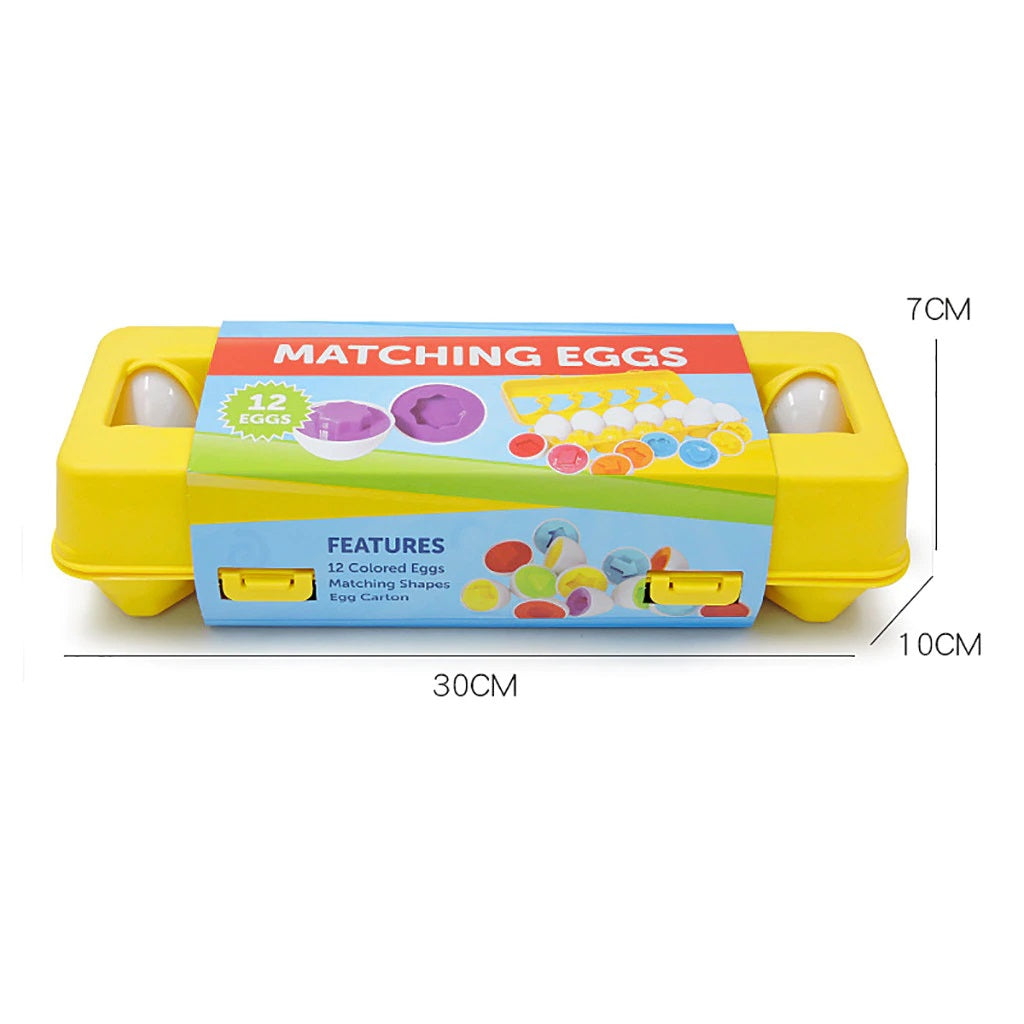 Egg Puzzle™ - Casse-tête pour les enfants - Jeu créatif de boîtes d'œufs