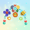 BuzzBloom – Coloré et interactif – Arche de jeu pour bébé