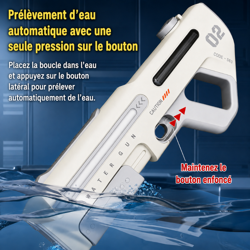 Hydro Force - Puissant et rapide - Pistolet à eau