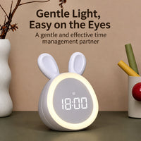 Thumbnail for BunnyGlow – Mignon et pratique – Réveil numérique pour enfants avec veilleuse