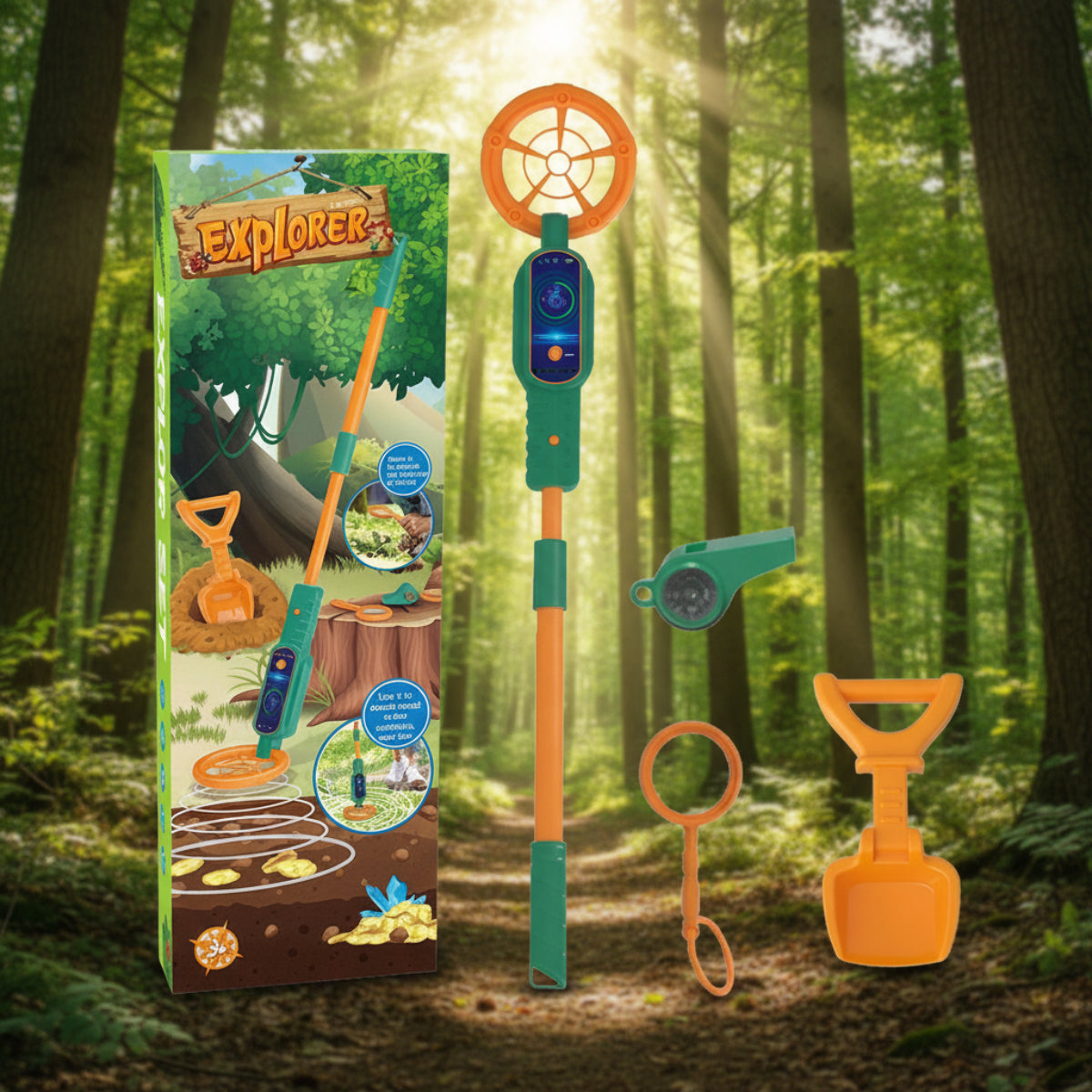 TreasureSeekers – Éducatif et passionnant – Détecteur de métaux pour enfants