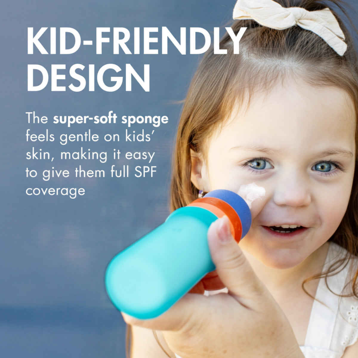 SunnyKids – Adapté aux enfants et sûr – Applicateur de crème solaire rechargeable