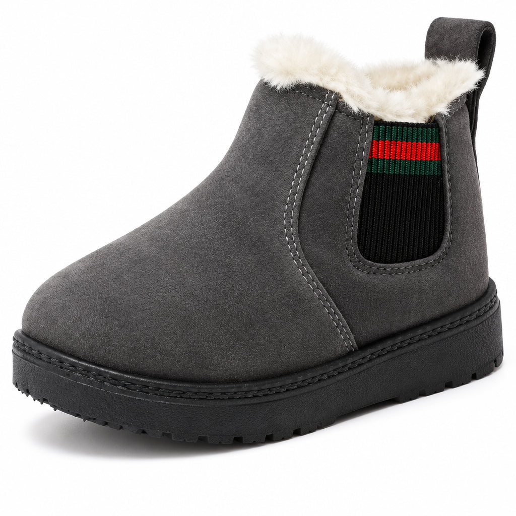 SnowySteps – Chaudes et douillettes – Bottines d'hiver pour bébé avec doublure en peluche