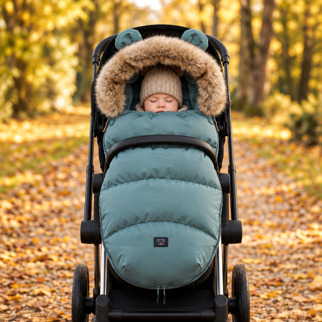 CozyRide – Chaleureux et douillet – Sac de couchage pour bébé pour poussette