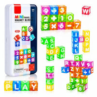 Thumbnail for LearnCube – Éducatif et interactif – Cubes magnétiques avec lettres et chiffres