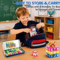 Thumbnail for LearnCube – Éducatif et interactif – Cubes magnétiques avec lettres et chiffres