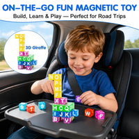 Thumbnail for LearnCube – Éducatif et interactif – Cubes magnétiques avec lettres et chiffres