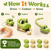 Thumbnail for SnakeChase – Interactif et passionnant – Jouet « serpent » télécommandé