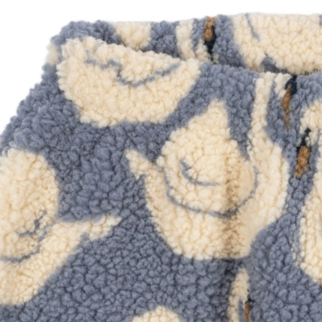 FuzzyPants – Doux et chaud – Pantalon en peluche pour enfants avec des imprimés ludiques