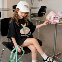 Thumbnail for SunnyKids – Confortable et mignon – T-shirt oversize à imprimé de bande dessinée