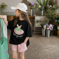 Thumbnail for SunnyKids – Confortable et mignon – T-shirt oversize à imprimé de bande dessinée