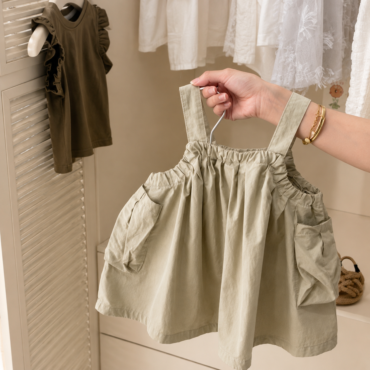 LittleStar – Confort et style – Robe pour enfant à volants pour un look estival