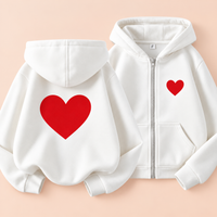 Thumbnail for LittleLove – Doux & Mignon – Sweat à capuche pour enfant avec imprimé cœurs