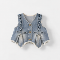 Thumbnail for DenimBelle – Tendance et mignon – Ensemble 3 pièces pour enfant en denim