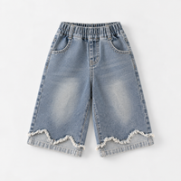 Thumbnail for DenimBelle – Tendance et mignon – Ensemble 3 pièces pour enfant en denim