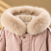 Thumbnail for CozyParka – Chaud et doux – Manteau d'hiver pour fille avec col en peluche