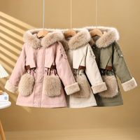Thumbnail for CozyParka – Chaud et doux – Manteau d'hiver pour fille avec col en peluche