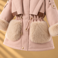 Thumbnail for CozyParka – Chaud et doux – Manteau d'hiver pour fille avec col en peluche
