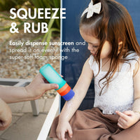 Thumbnail for SunnyKids – Adapté aux enfants et sûr – Applicateur de crème solaire rechargeable