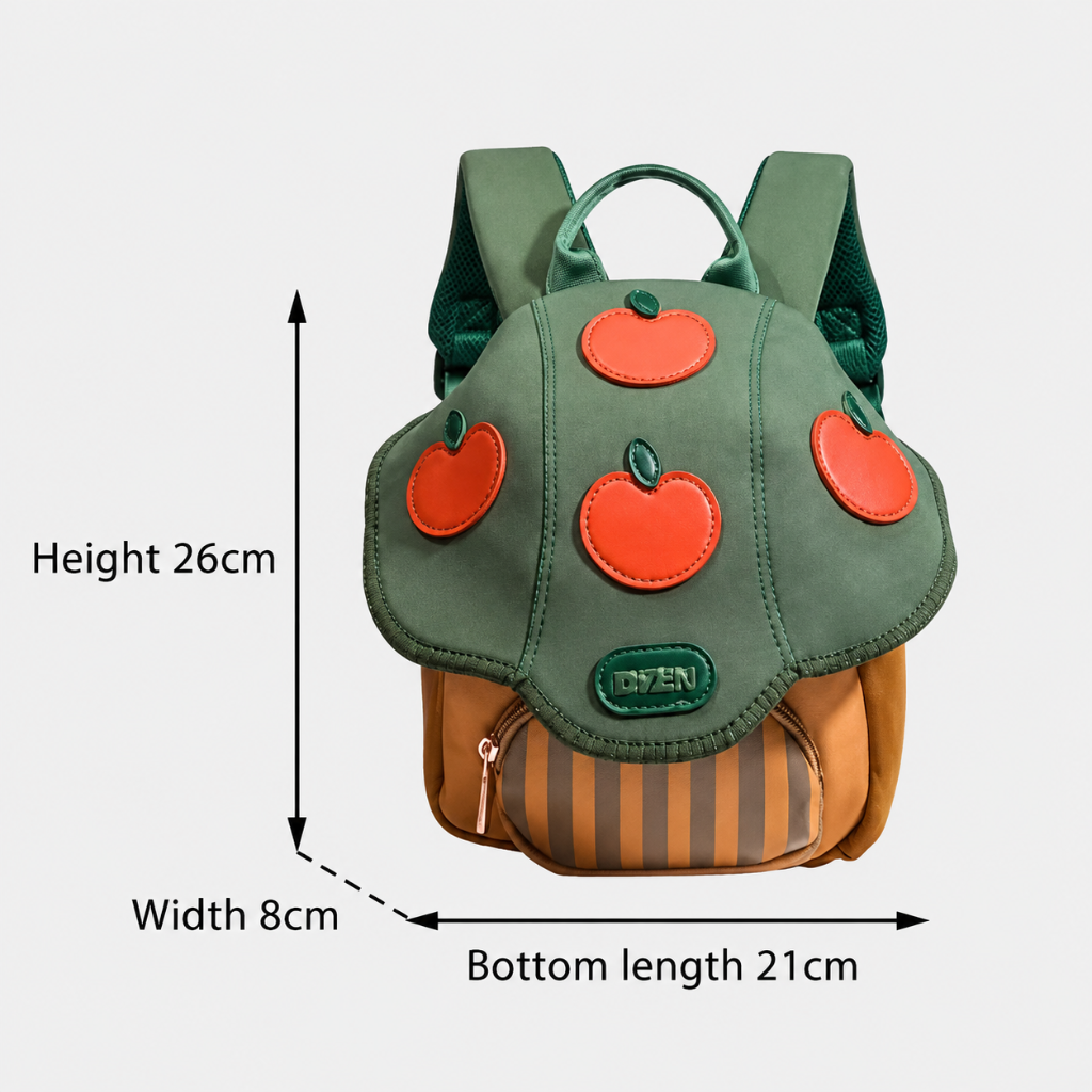 MushroomPack – Mignon et pratique – Sac à dos pour enfants Design