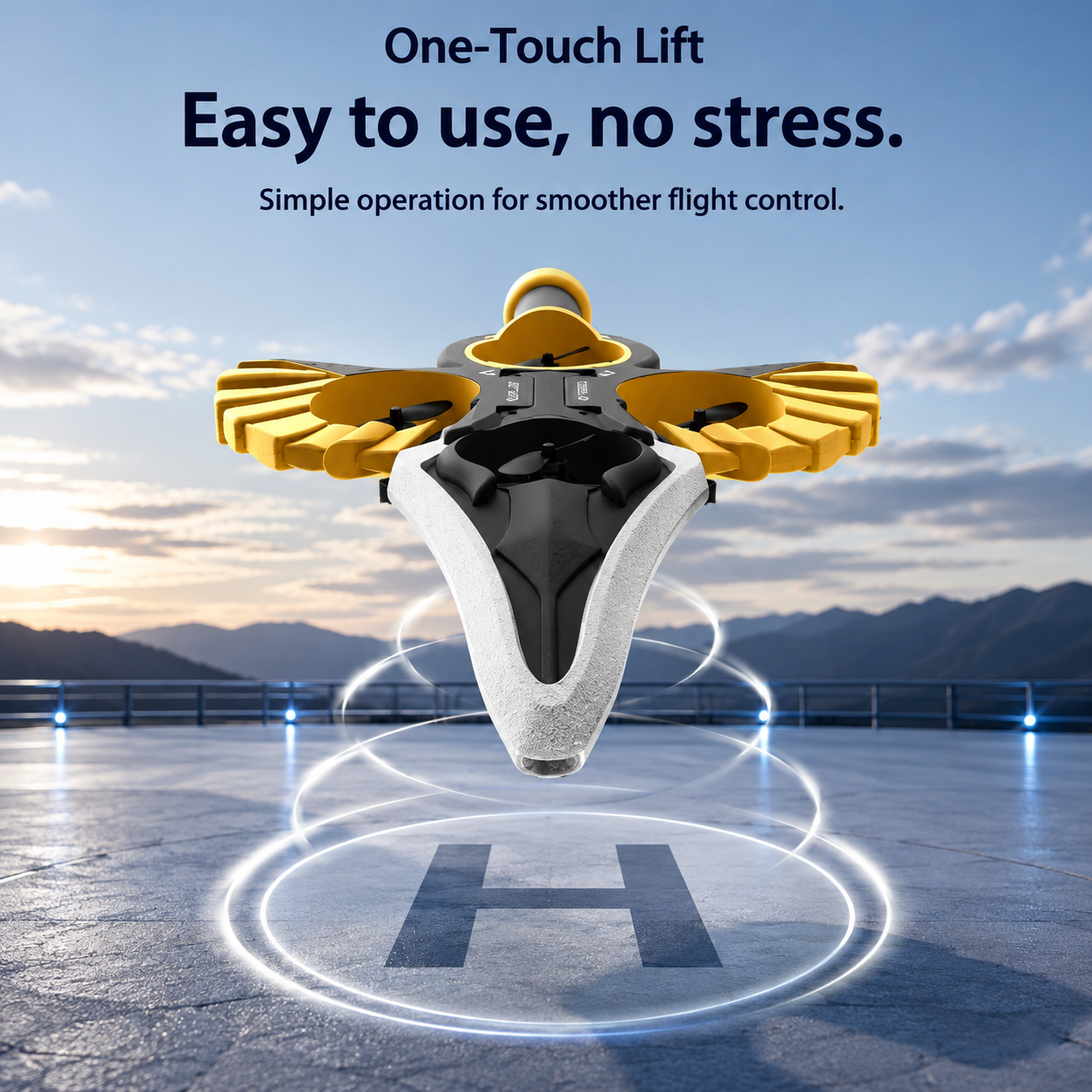 AirBlade – Ludique et interactif – Jouet volant télécommandé au design d'épée