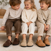 LittleWalk – Confortables et tendance – Sandales sabots en daim