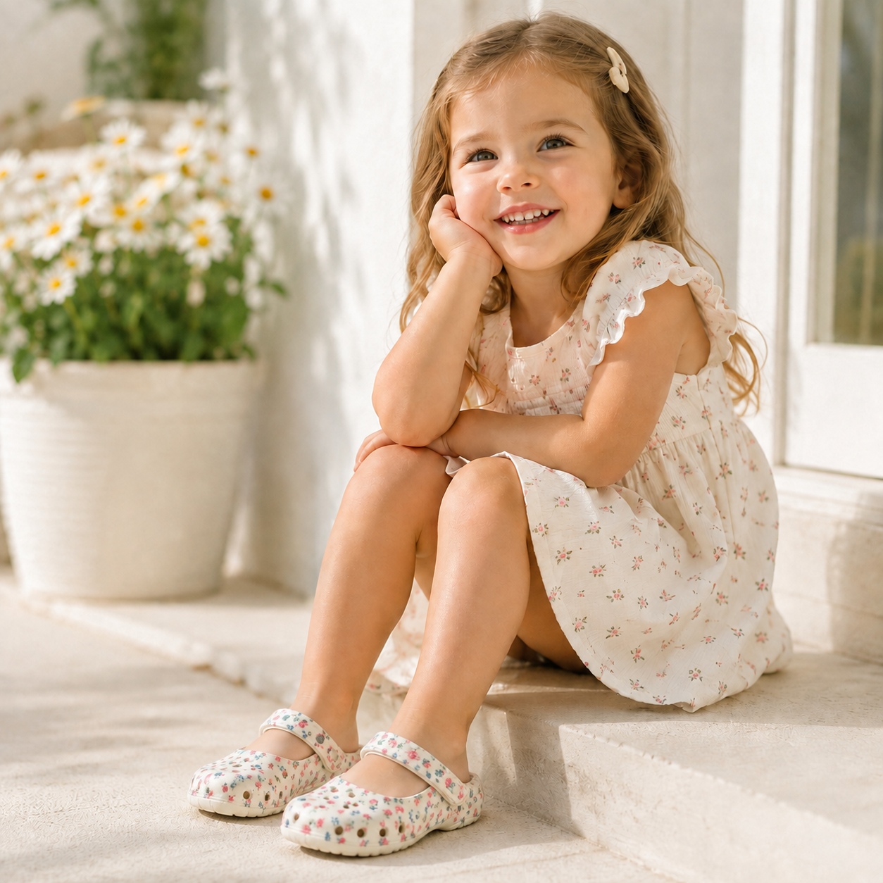 FlowerFeet – Élégantes et confortables – Sandales à fleurs