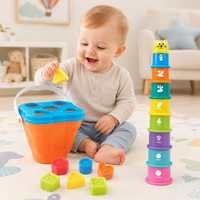 Thumbnail for SmartSort – Motricité et éducation – Jeu de tri avec des gobelets empilables et des formes