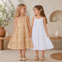 Thumbnail for BohoBelle – Élégante et confortable – Robe avec détails brodés