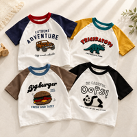 Thumbnail for StreetBoy – Tendance et confortable – T-shirt pour enfant à manches raglan et imprimé