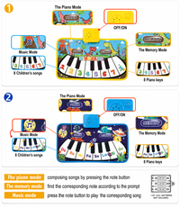 Thumbnail for LittleComposer – Éducatif et musical – Tapis de jeu « Baby Piano »
