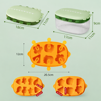 Thumbnail for LollyFun – Créatif et pratique – Moule à glaces en silicone avec boîte de conservation
