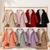 Mini Fashion - Doublure intérieure en polaire douce pour filles - Manteau d'hiver