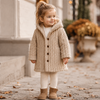 Mini Fashion - Doublure intérieure en polaire douce pour filles - Manteau d'hiver