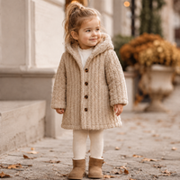 Thumbnail for Mini Fashion - Doublure intérieure en polaire douce pour filles - Manteau d'hiver